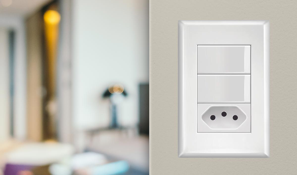 Conserto e blindagem de tomadas em curto elétrico